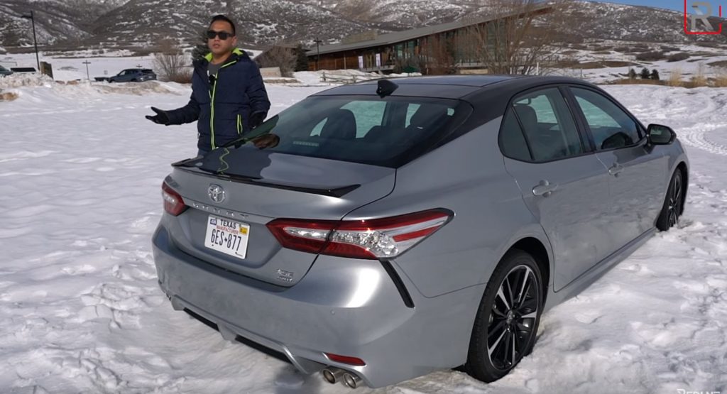  Review: 2020 Toyota Camry AWD Is Quite Fun To Drive In The Snow