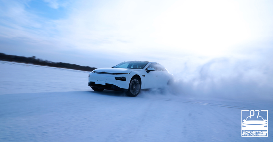 All-Electric Xpeng P7 Pushed To The Limits During Winter Testing