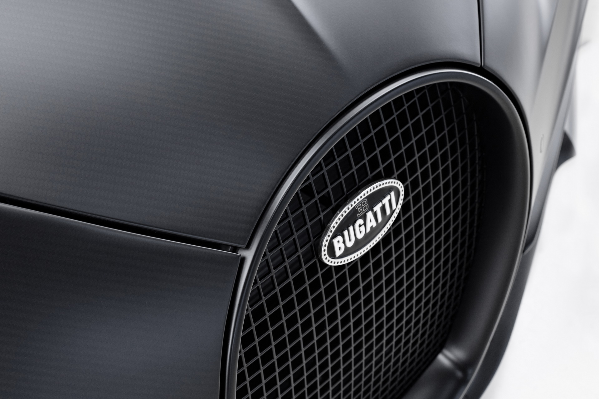 The 250th Bugatti Chiron Is A Stealthy Black Carbon Fiber Beast