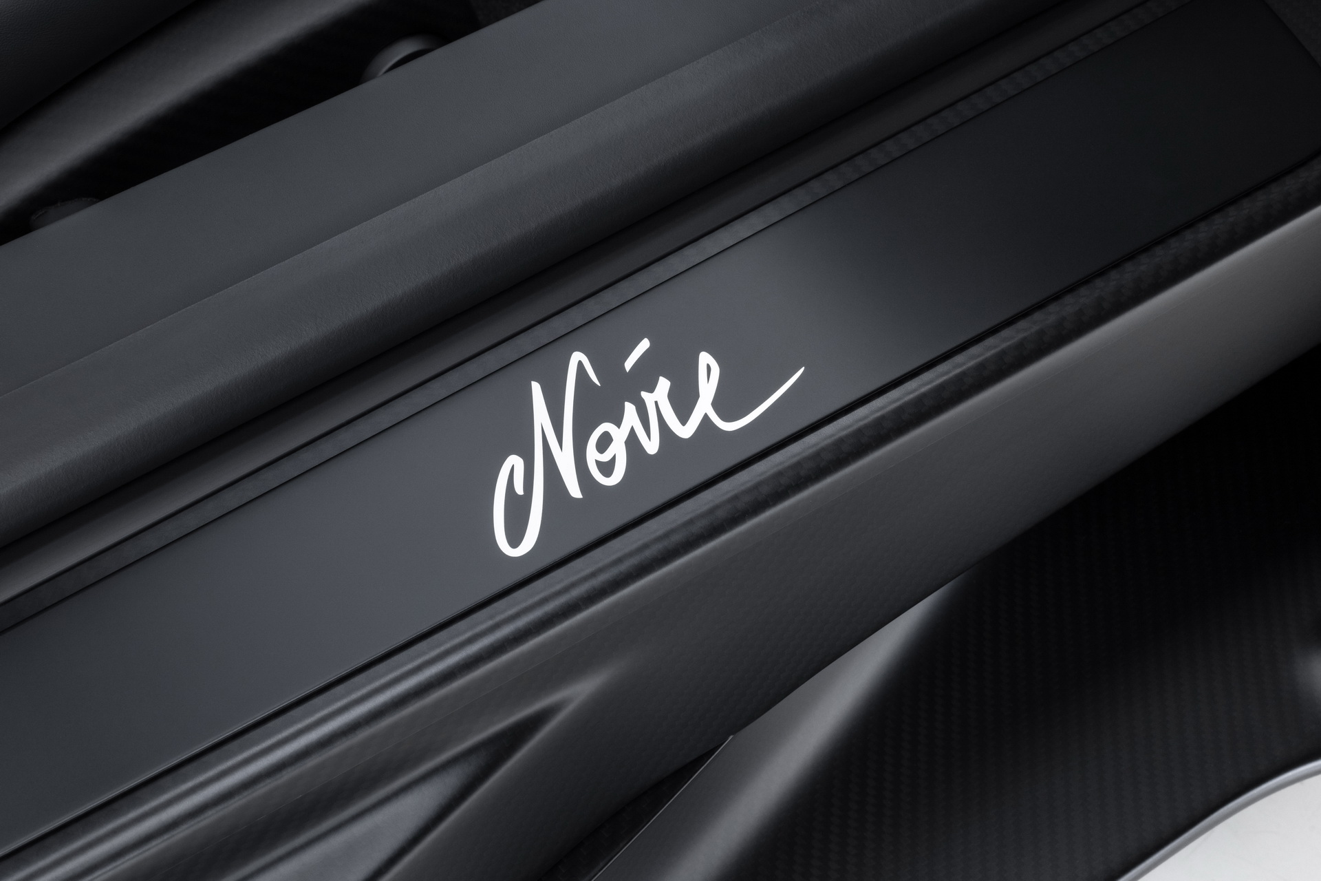 The 250th Bugatti Chiron Is A Stealthy Black Carbon Fiber Beast