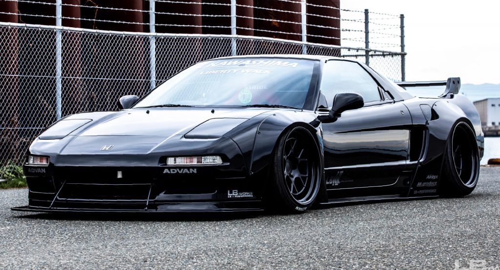  Original Honda / Acura NSX Tucks Away Sleek Styling Under Liberty Walk’s Flamboyant Body Kit