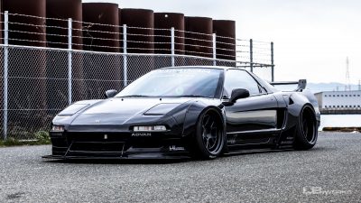 Original Honda / Acura NSX Tucks Away Sleek Styling Under Liberty Walk