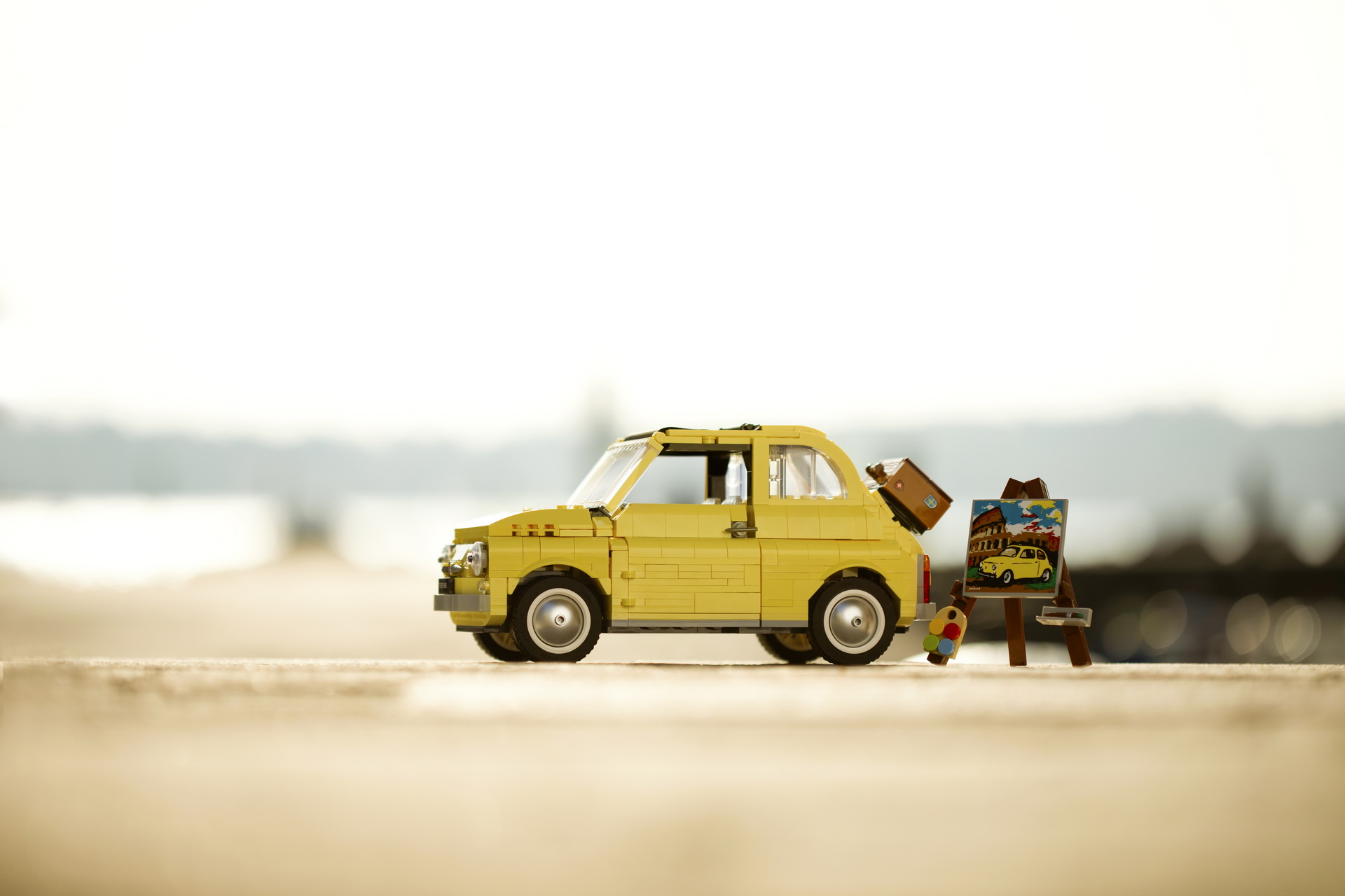 LEGO Goes Back To The 60’s With Creator Expert Fiat 500 Classic, Builds Life-Size Brick Model To Go With It