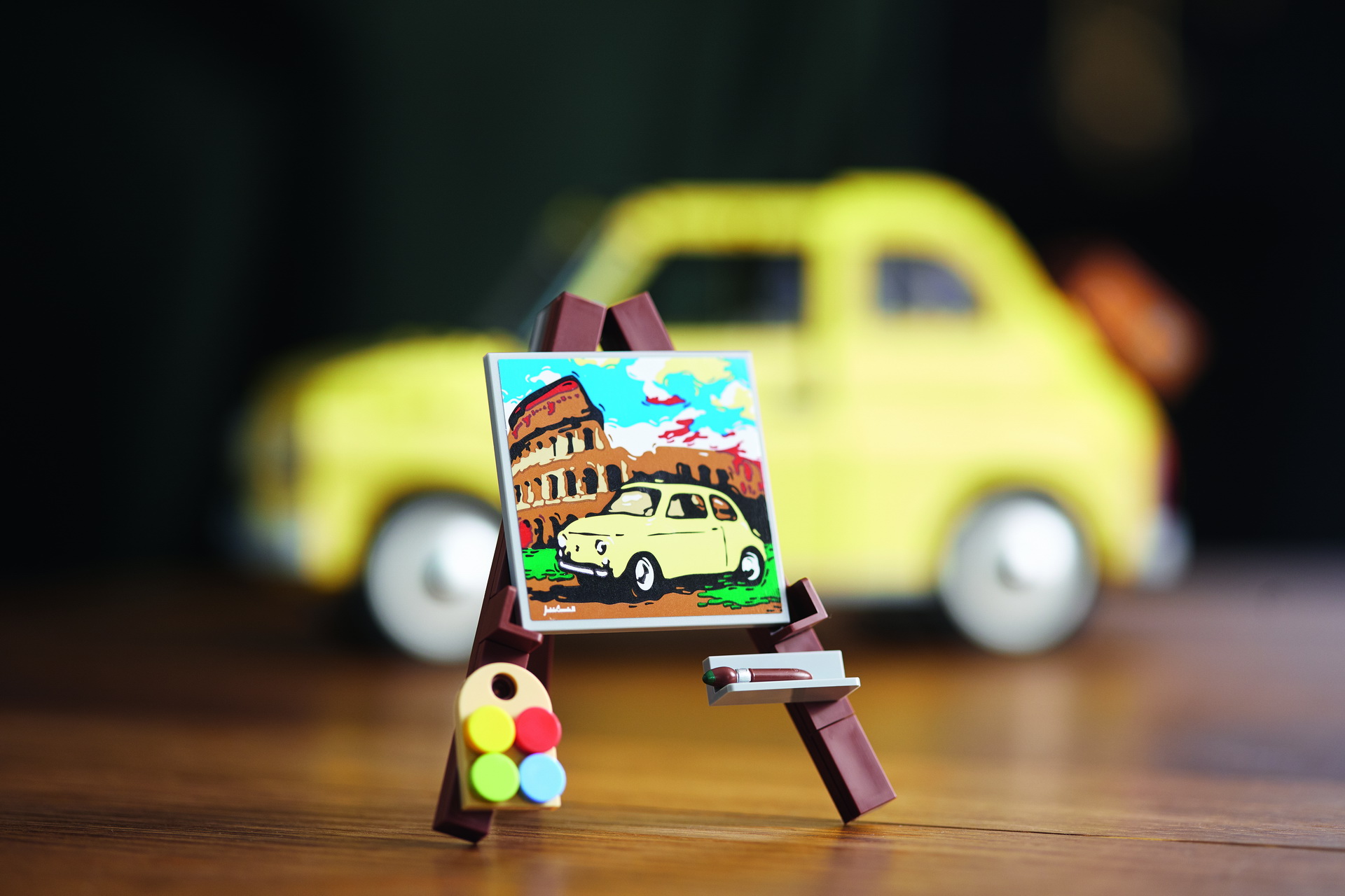 LEGO Goes Back To The 60’s With Creator Expert Fiat 500 Classic, Builds Life-Size Brick Model To Go With It