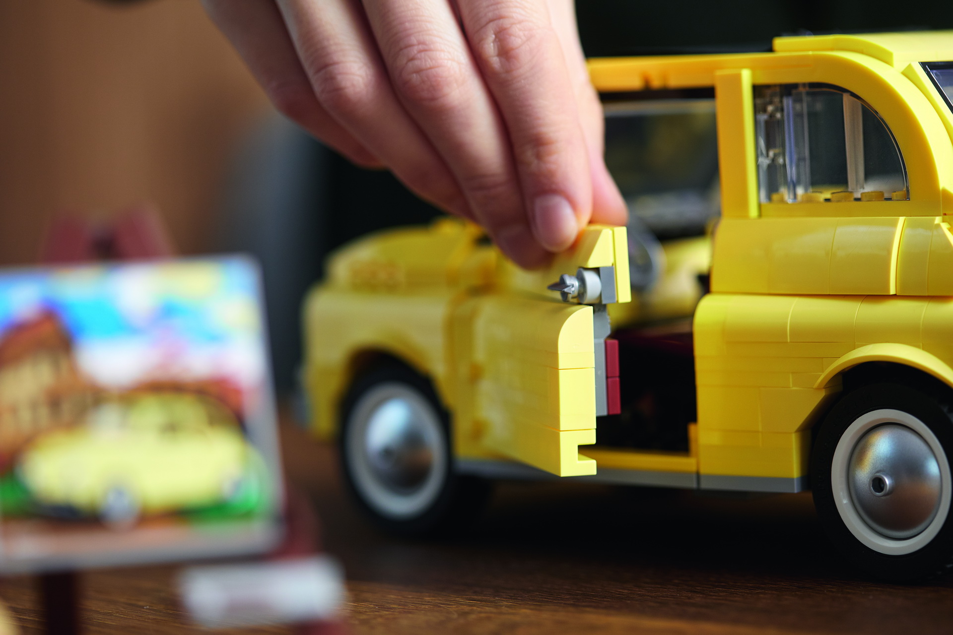 LEGO Goes Back To The 60’s With Creator Expert Fiat 500 Classic, Builds Life-Size Brick Model To Go With It