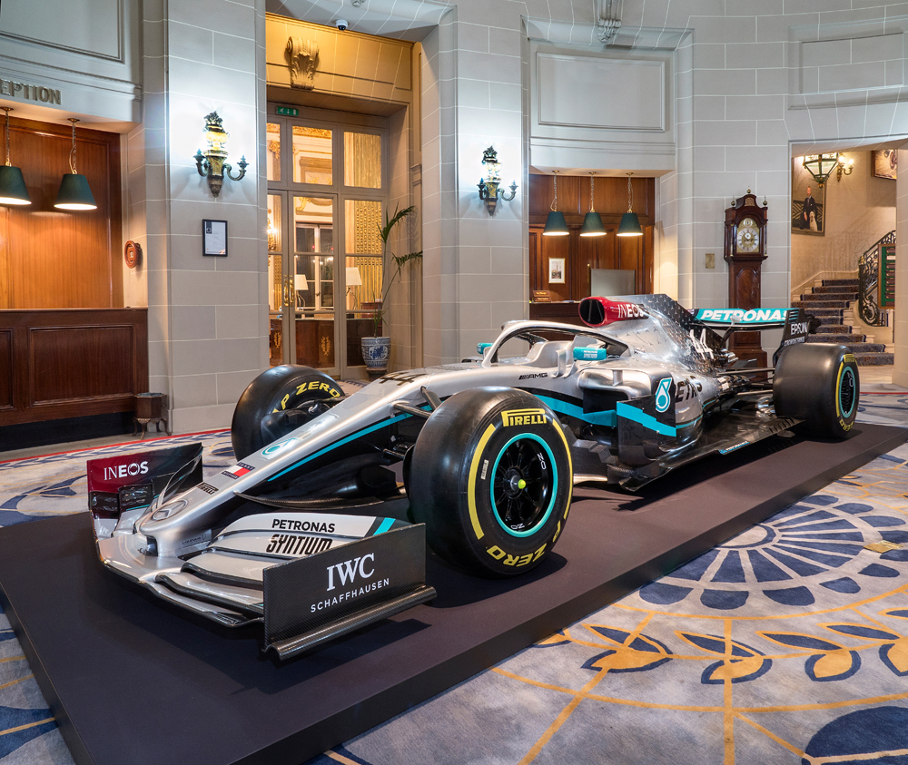 Mercedes-AMG Petronas Unveils 2020 F1 Livery Using 2019 Car