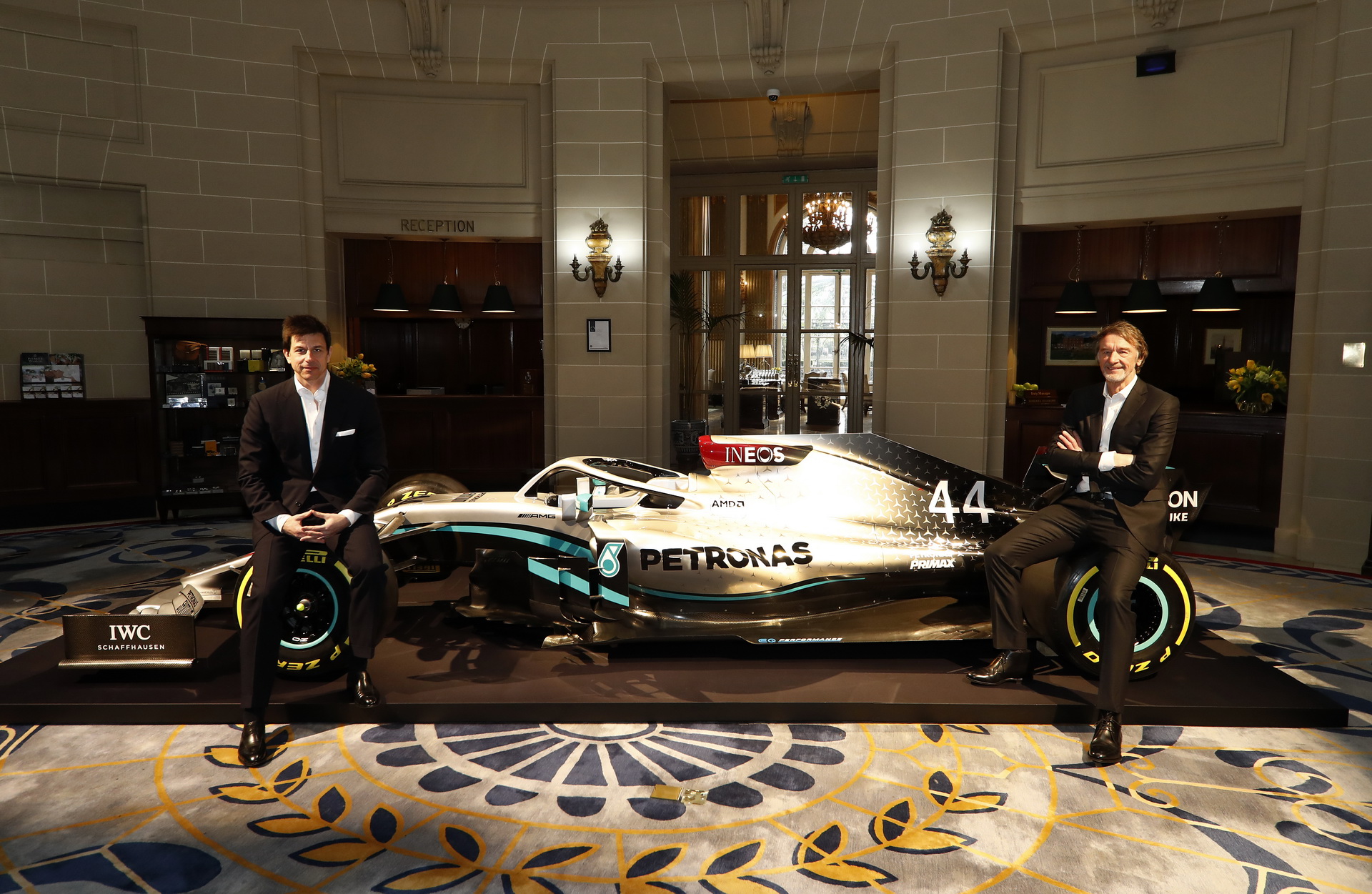 Mercedes-AMG Petronas Unveils 2020 F1 Livery Using 2019 Car