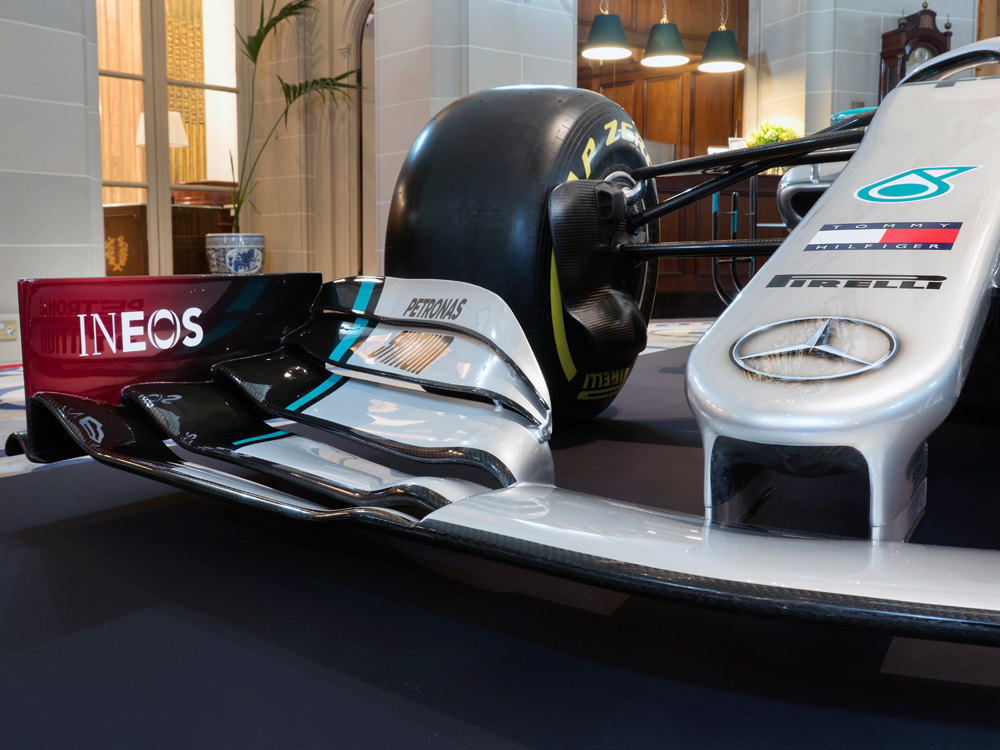 Mercedes-AMG Petronas Unveils 2020 F1 Livery Using 2019 Car