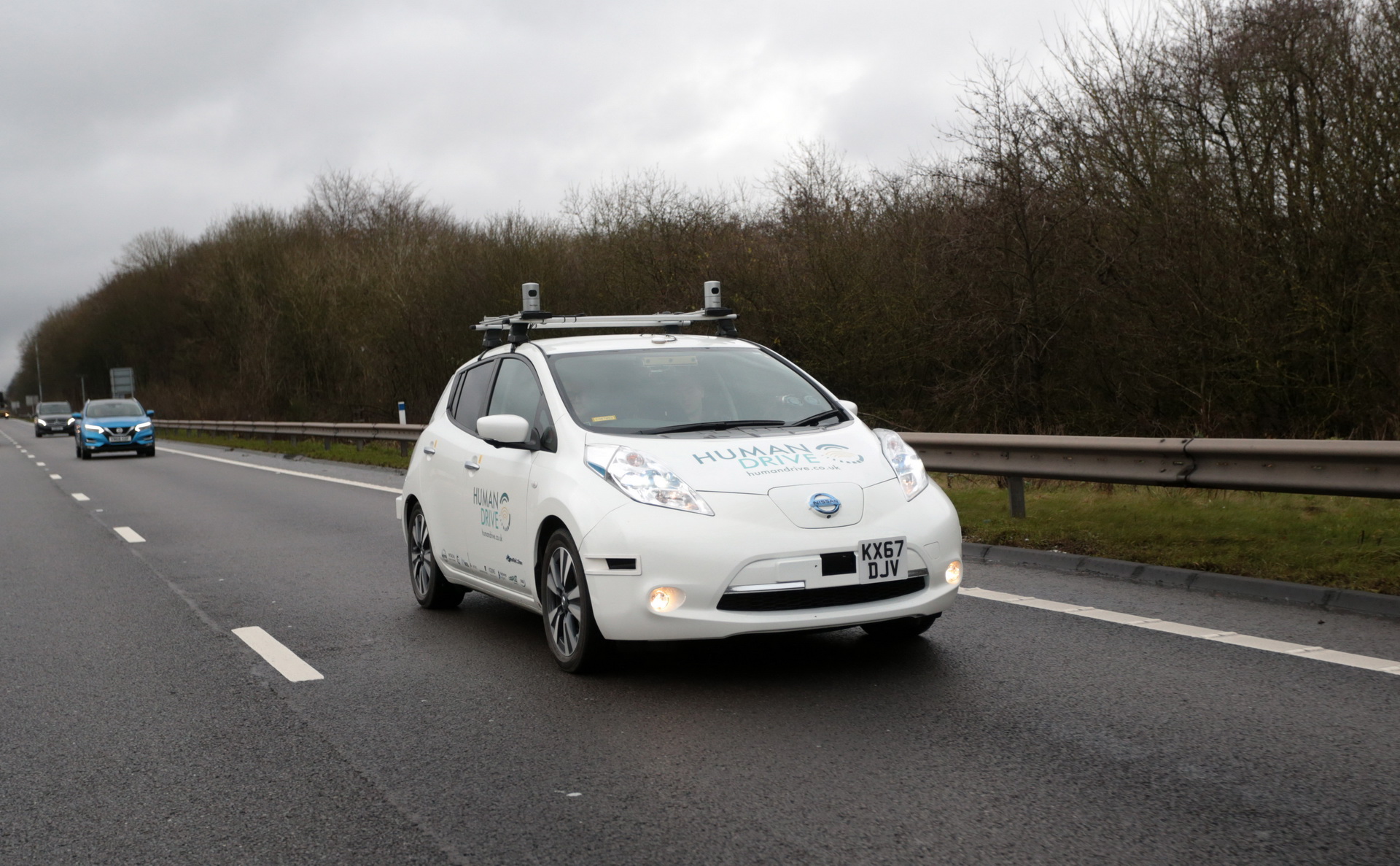 Autonomous Nissan Leaf Completes 230-Mile Journey Across UK
