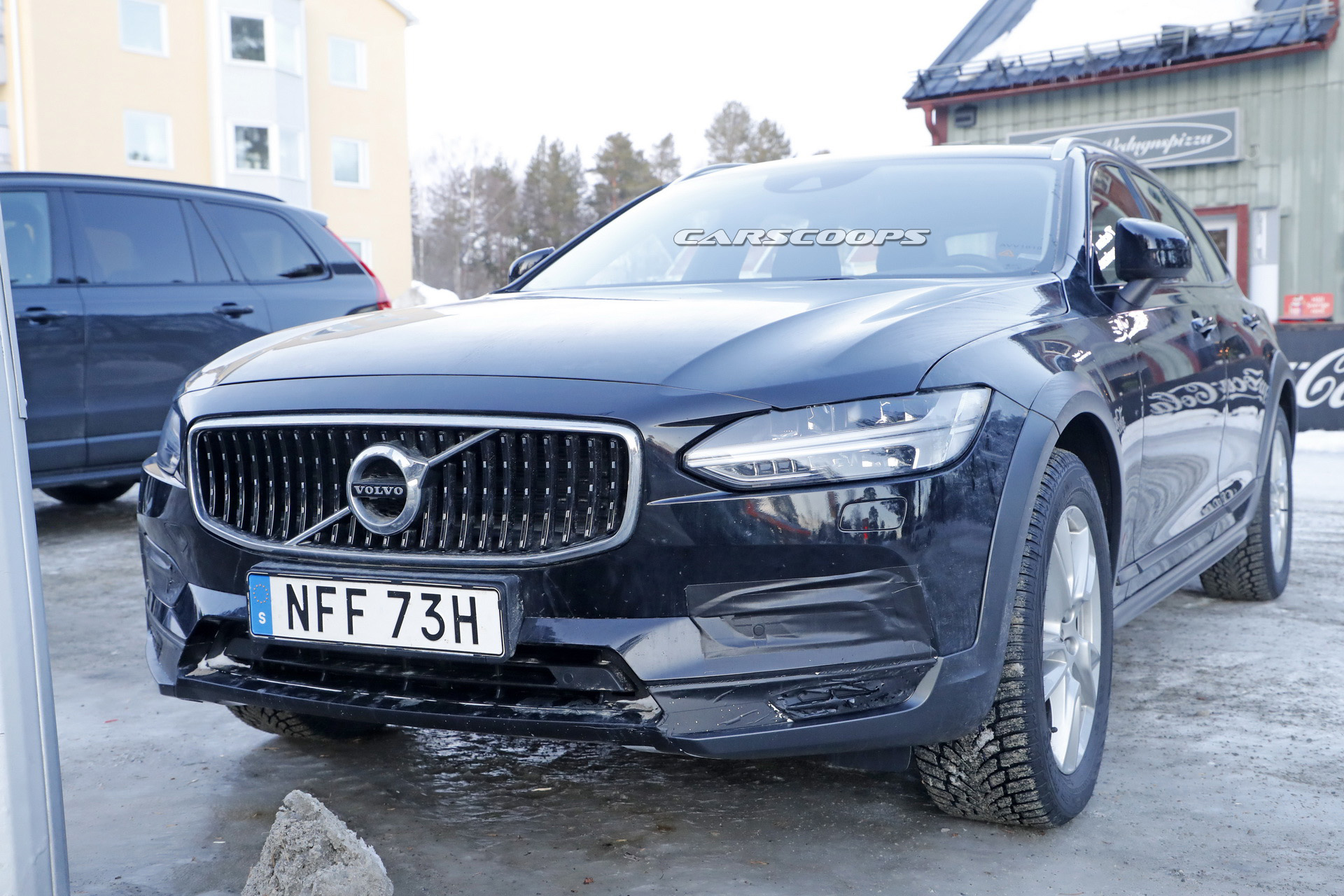 2021 Volvo V90 Cross Country Prototype Gets By With Limited Camouflage