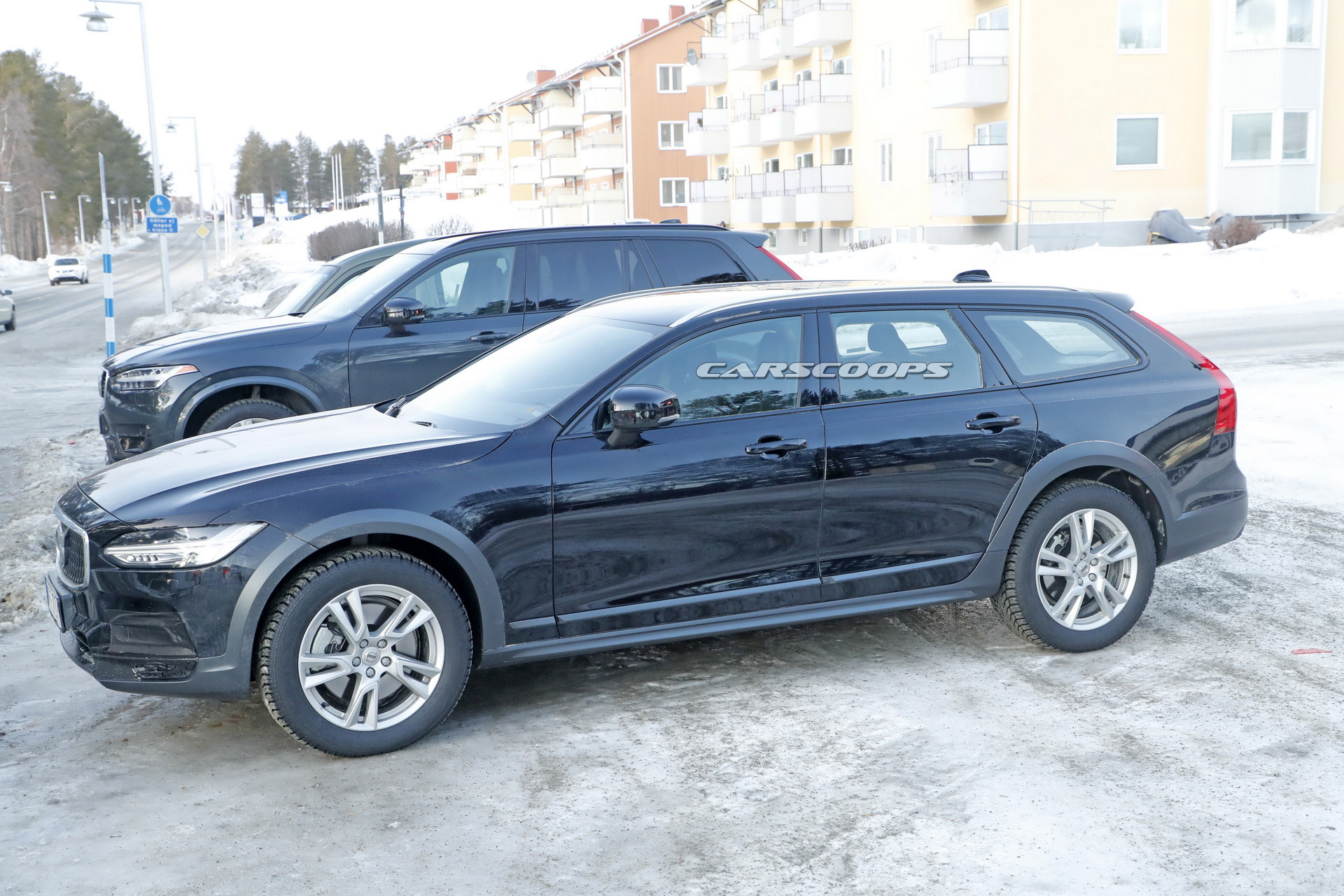 2021 Volvo V90 Cross Country Prototype Gets By With Limited Camouflage