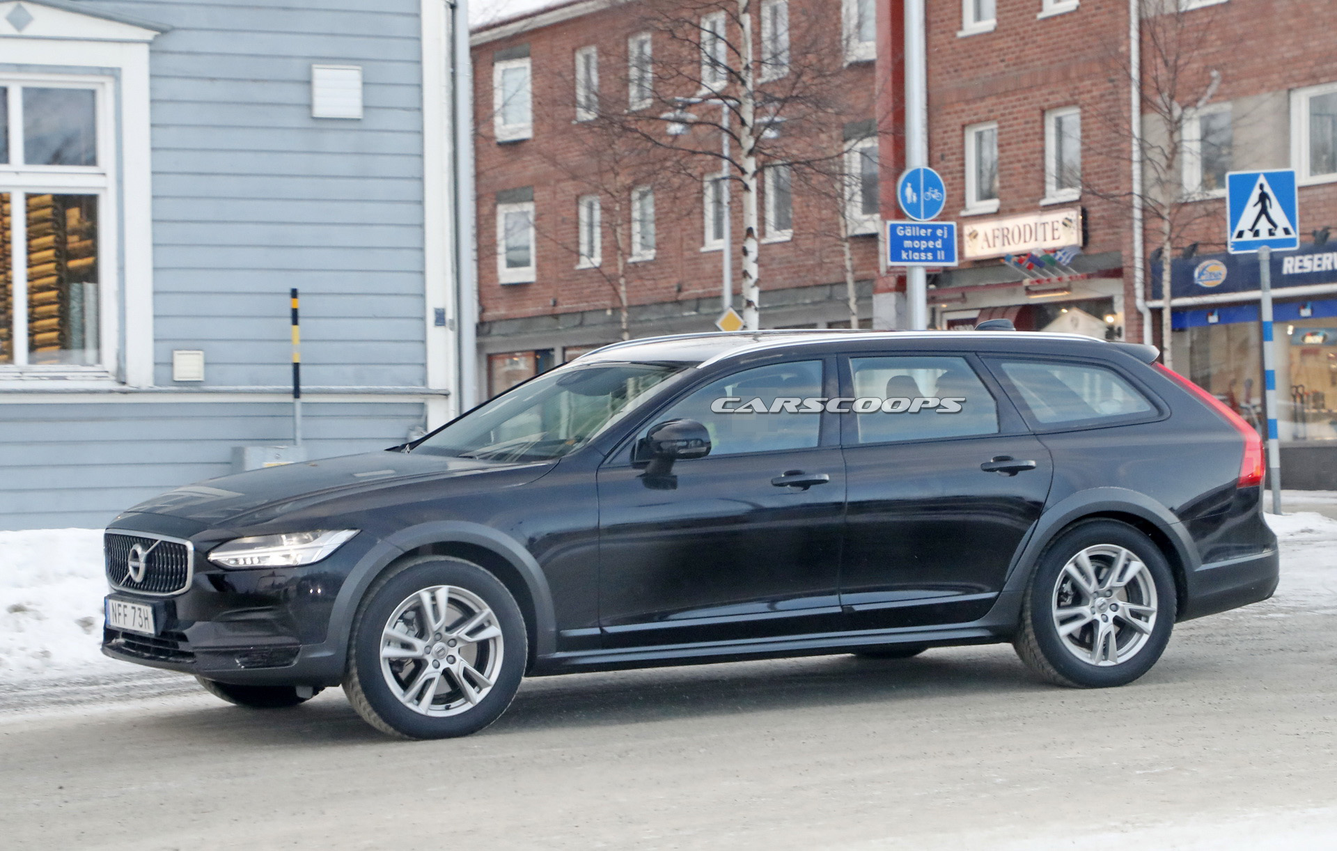 2021 Volvo V90 Cross Country Prototype Gets By With Limited Camouflage