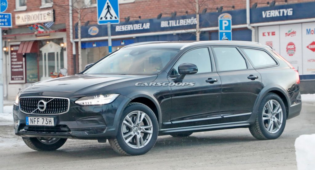  2021 Volvo V90 Cross Country Prototype Gets By With Limited Camouflage
