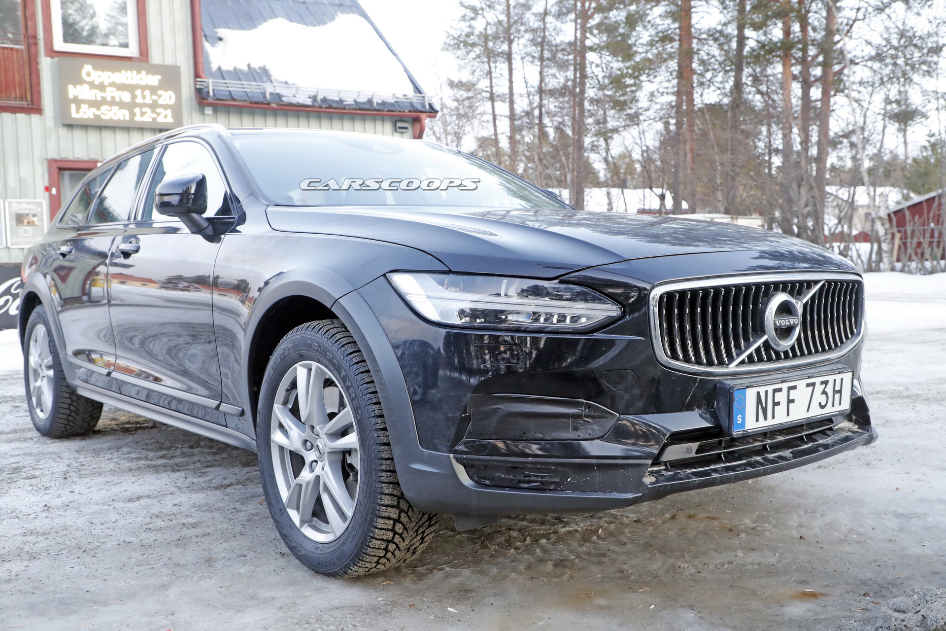 2021 Volvo V90 Cross Country Prototype Gets By With Limited Camouflage