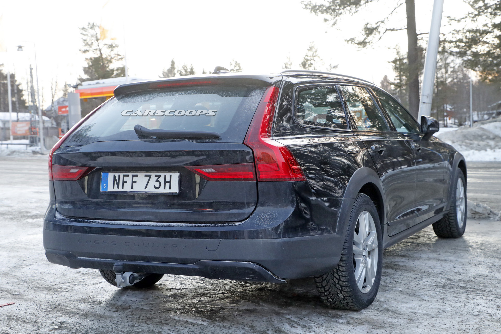 2021 Volvo V90 Cross Country Prototype Gets By With Limited Camouflage