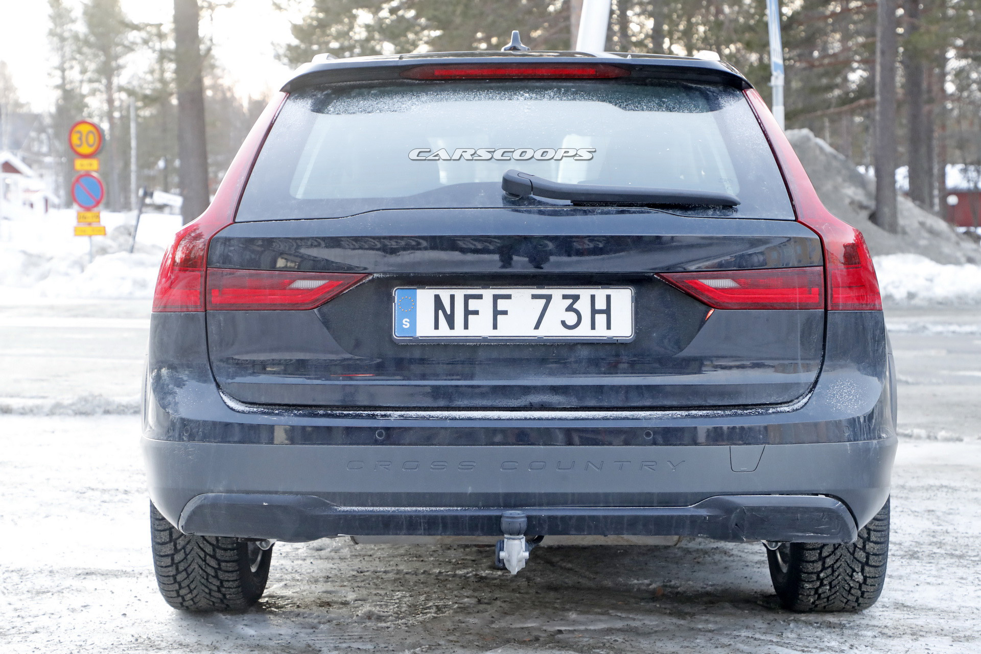 2021 Volvo V90 Cross Country Prototype Gets By With Limited Camouflage