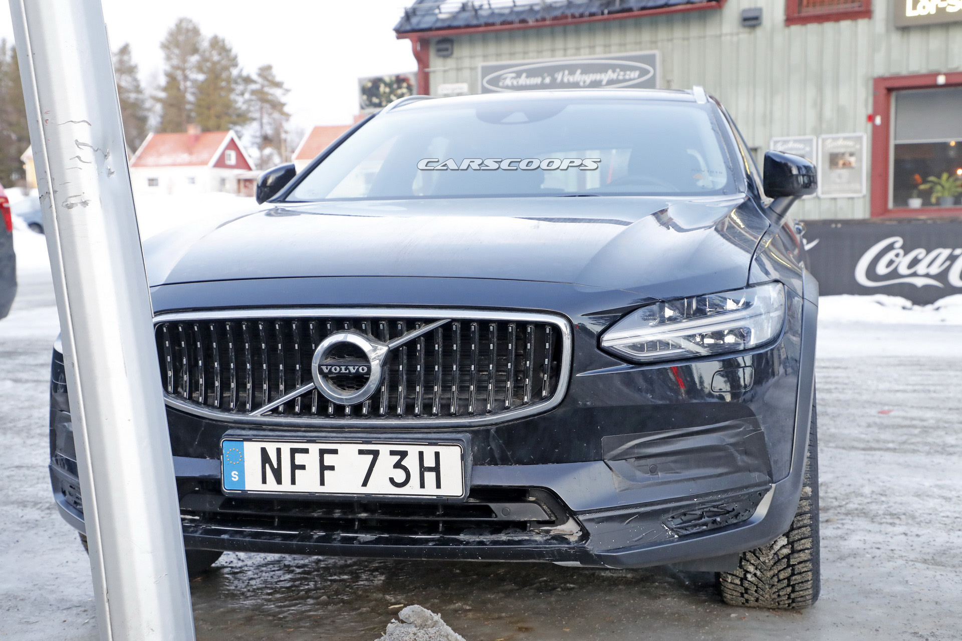 2021 Volvo V90 Cross Country Prototype Gets By With Limited Camouflage