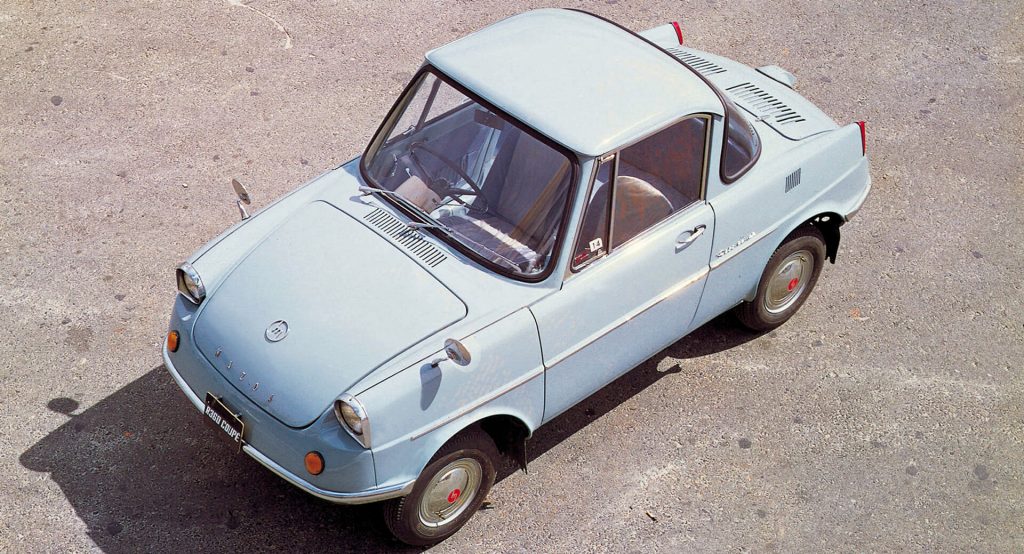 Flashback: The R360 Coupe Was Mazda’s First Car, A Four-Seater Weighing As Much As A Bike