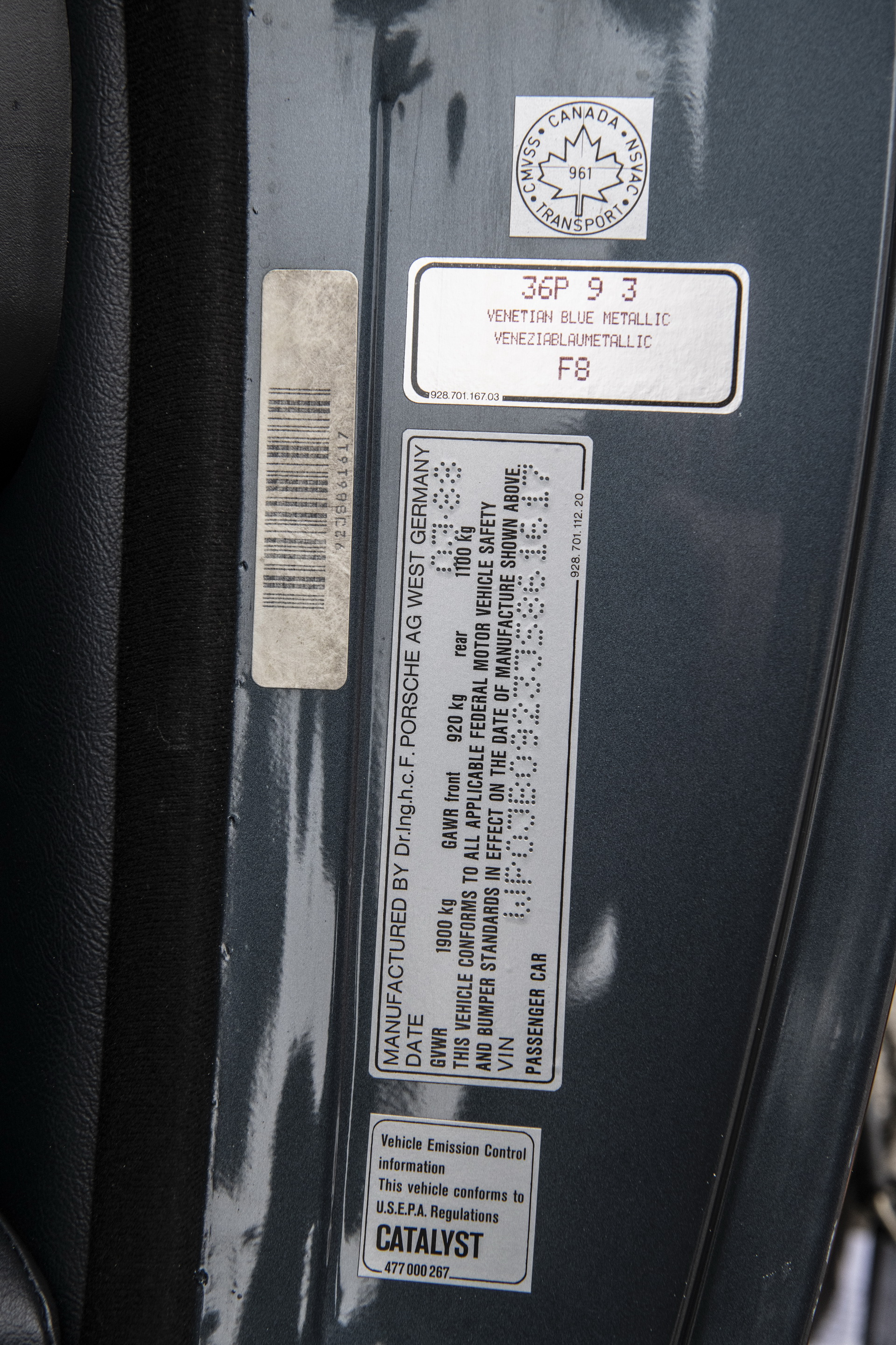 Good As New: Canadian 1988 Porsche 928 S4 Has Only 4,400 Miles