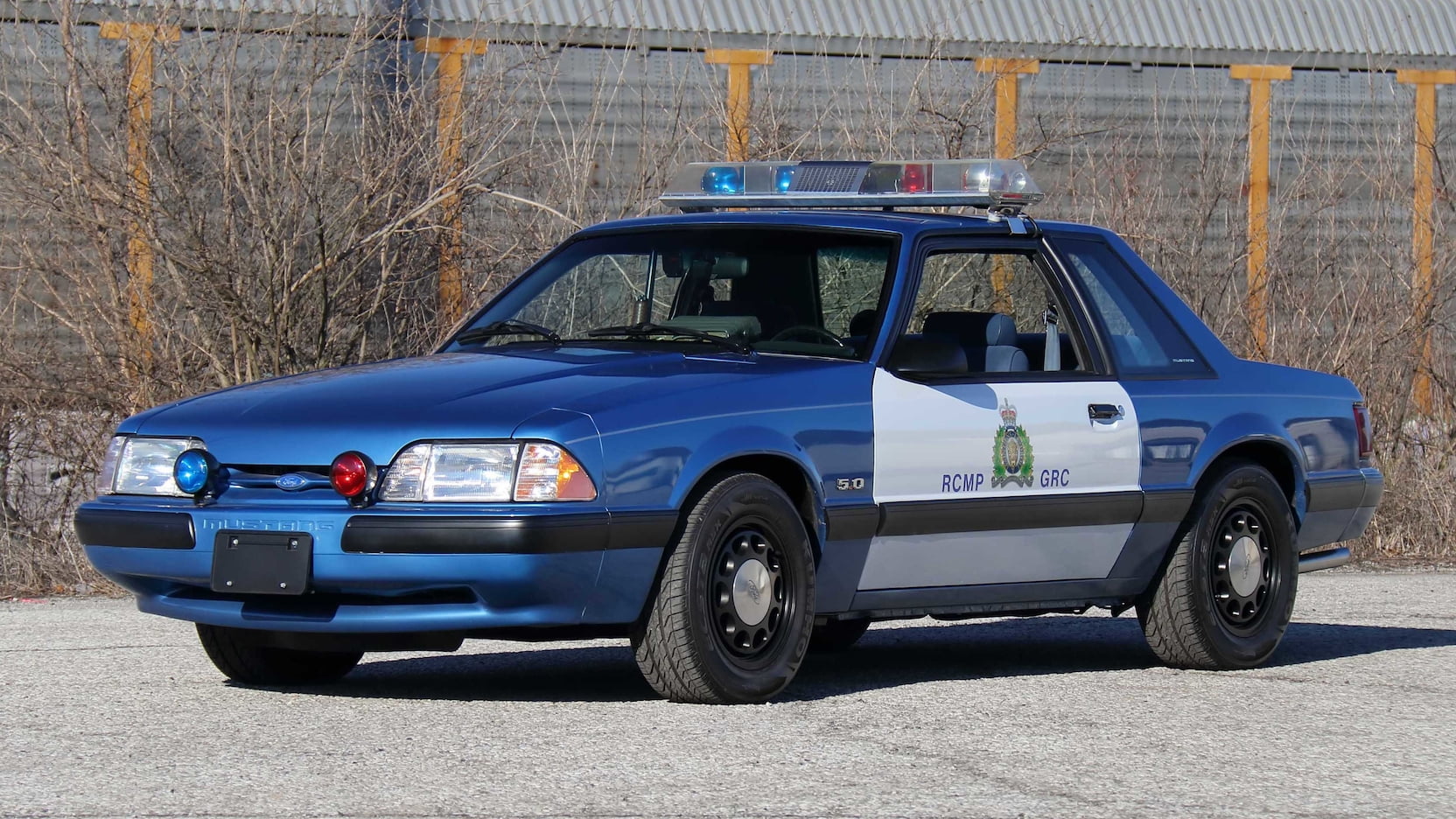 Go 5-O In A 5.0: Manual 1989 Ford Mustang SSP Used By Canadian Police Up For Sale