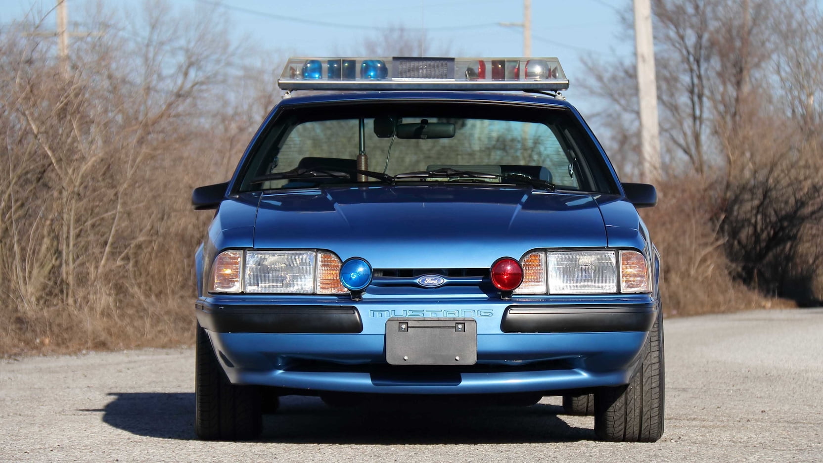Go 5-O In A 5.0: Manual 1989 Ford Mustang SSP Used By Canadian Police Up For Sale