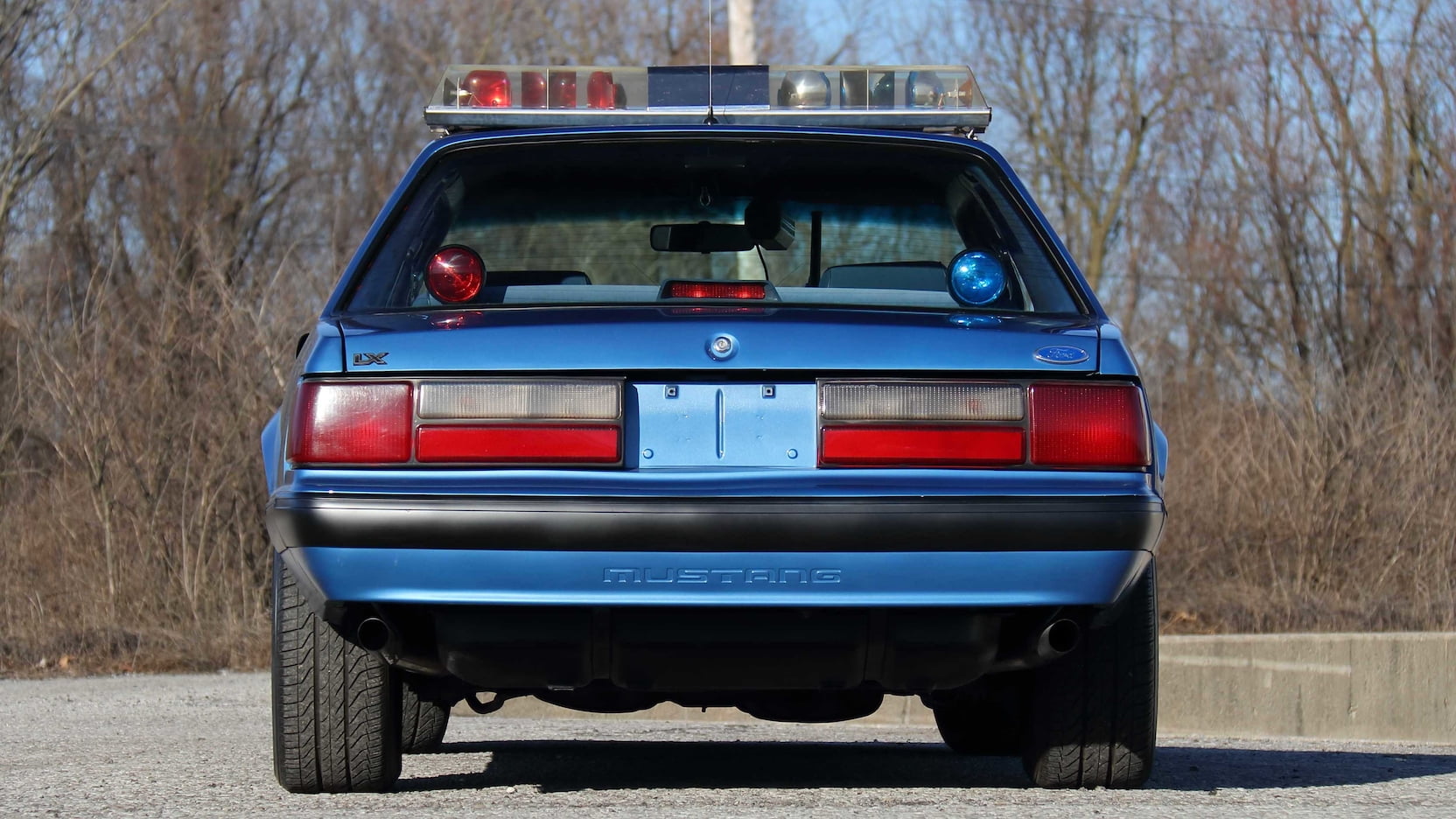 Go 5-O In A 5.0: Manual 1989 Ford Mustang SSP Used By Canadian Police Up For Sale