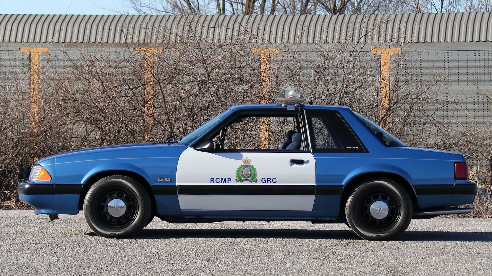 Go 5-O In A 5.0: Manual 1989 Ford Mustang SSP Used By Canadian Police Up For Sale