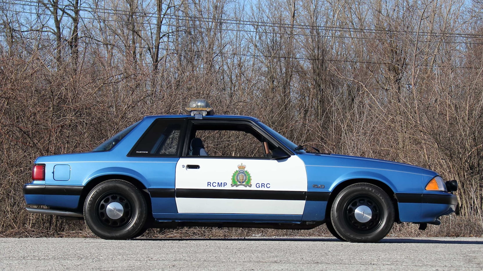 Go 5-O In A 5.0: Manual 1989 Ford Mustang SSP Used By Canadian Police Up For Sale