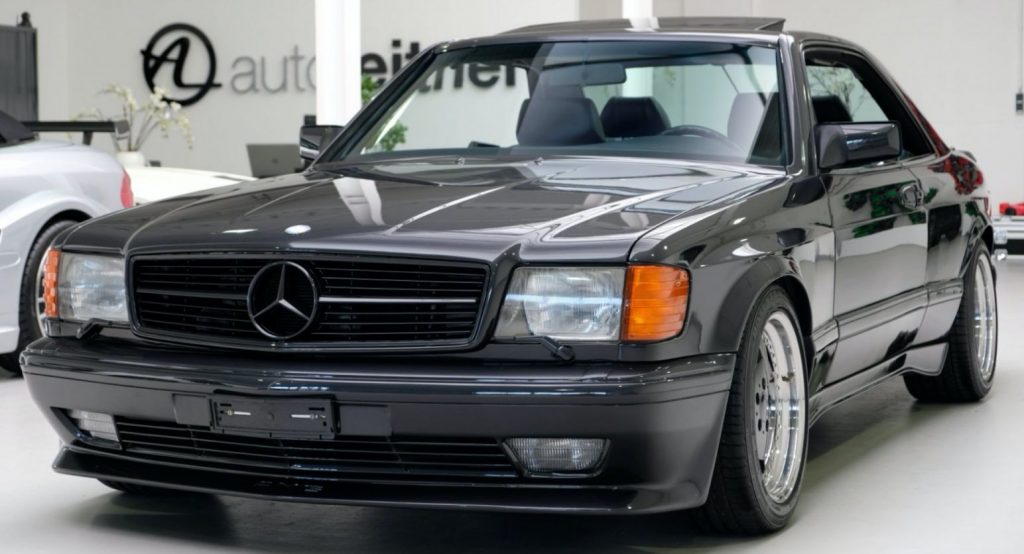  1989 Mercedes 560 SEC AMG 6.0 Widebody Is Intimidating And So Is Its Price