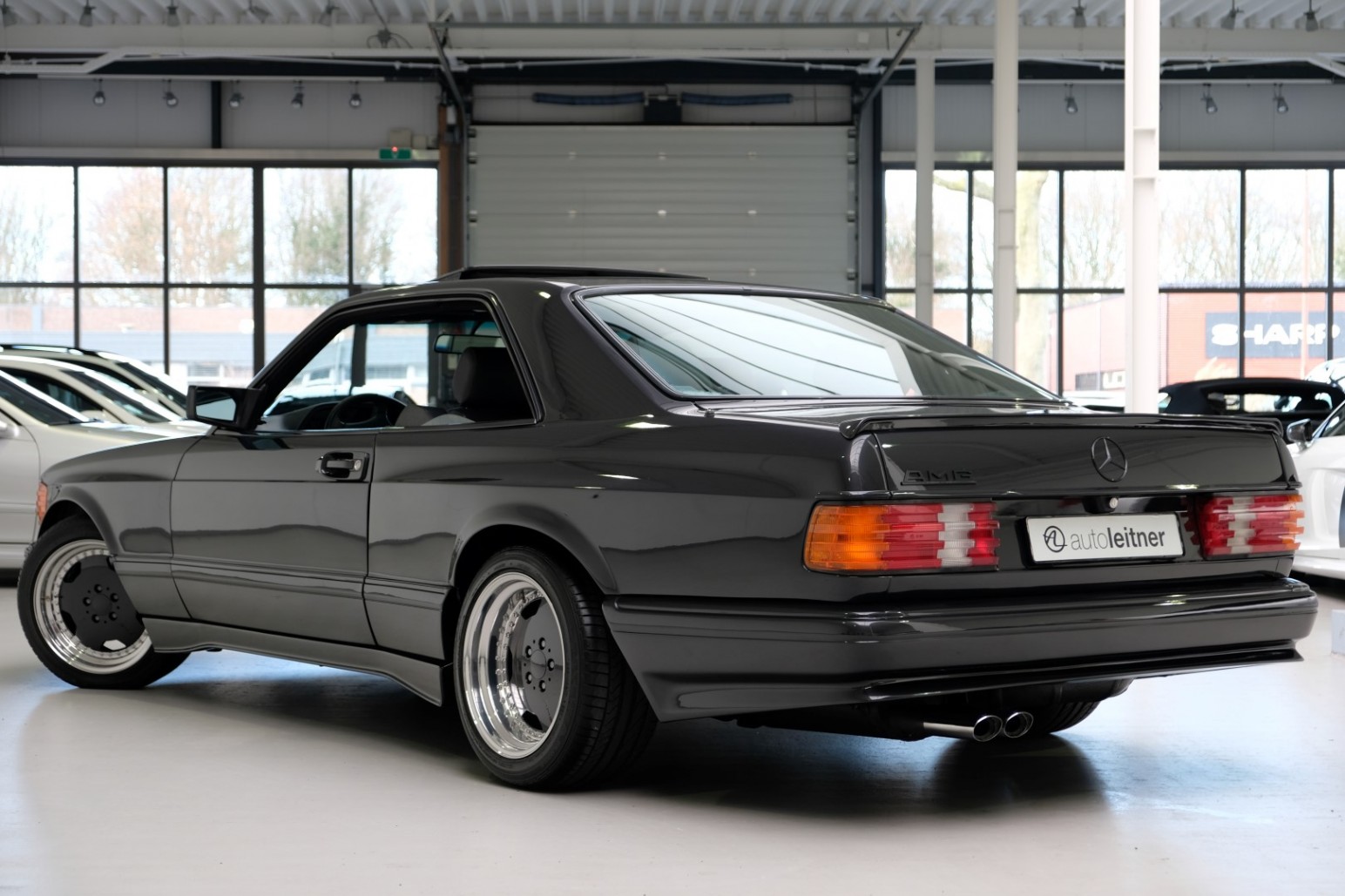 19 Mercedes 560 Sec Amg 6 0 Widebody Is Intimidating And So Is Its Price Carscoops