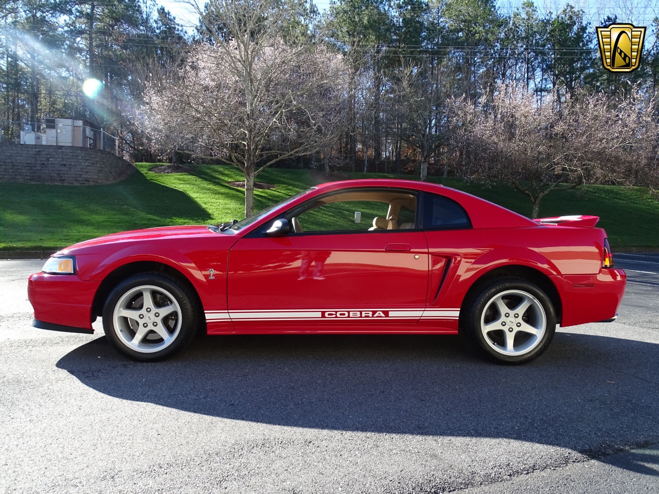 824 Miles Only: 1999 Ford Mustang Cobra SVT Is Red With Fury For Not Being Driven