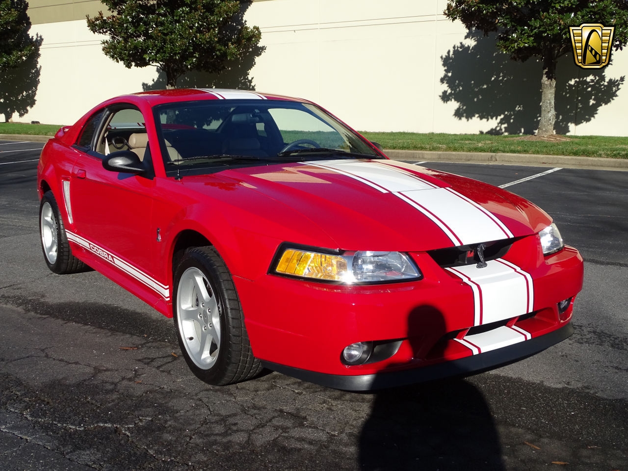 824 Miles Only: 1999 Ford Mustang Cobra SVT Is Red With Fury For Not Being Driven