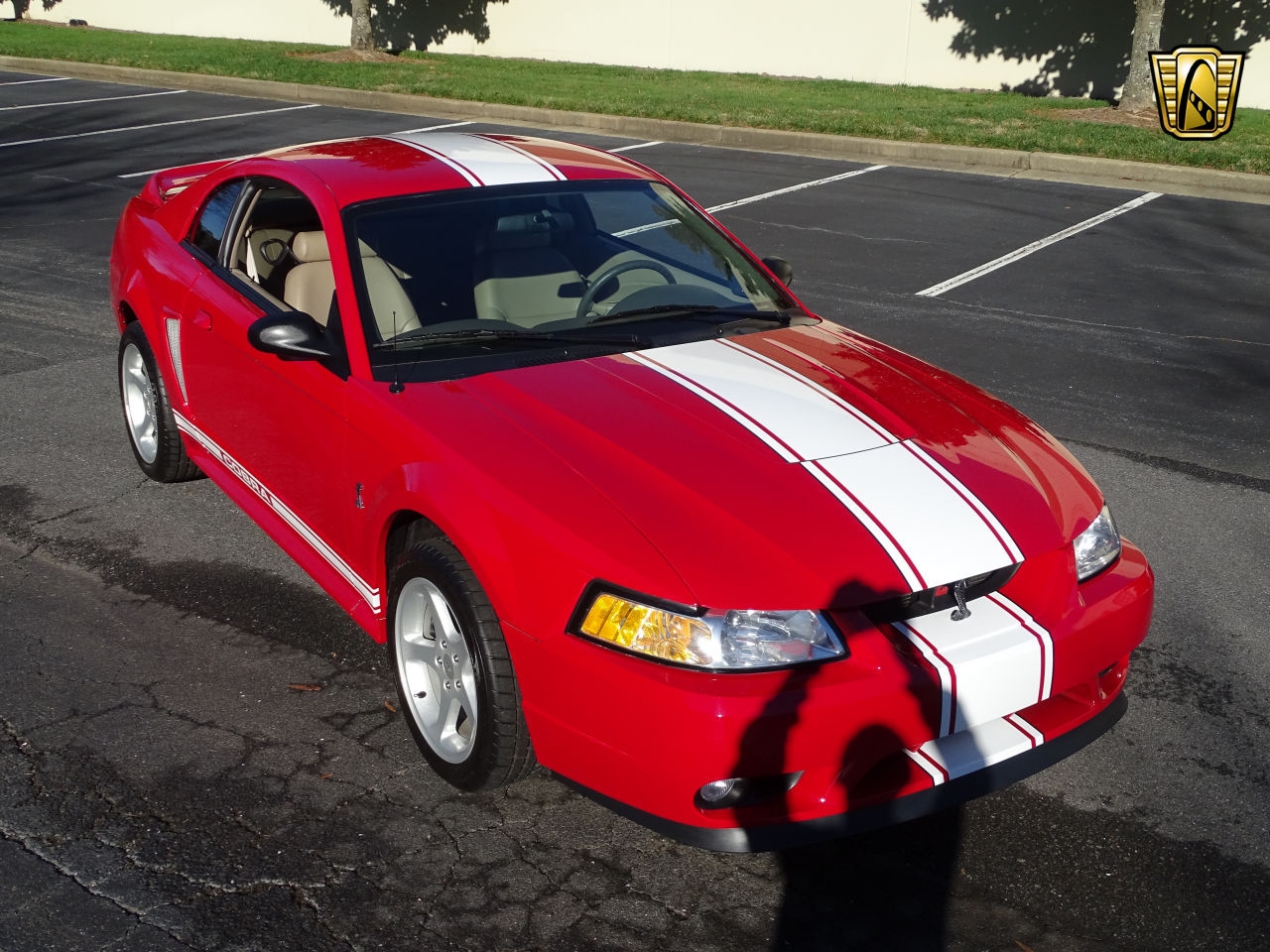 824 Miles Only: 1999 Ford Mustang Cobra SVT Is Red With Fury For Not Being Driven
