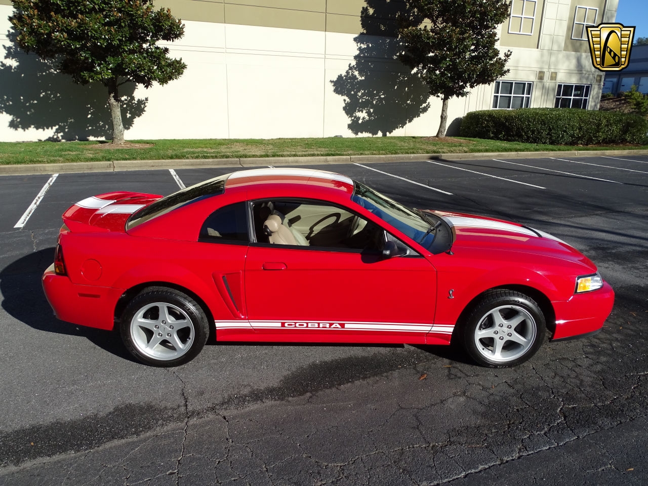 824 Miles Only: 1999 Ford Mustang Cobra SVT Is Red With Fury For Not Being Driven