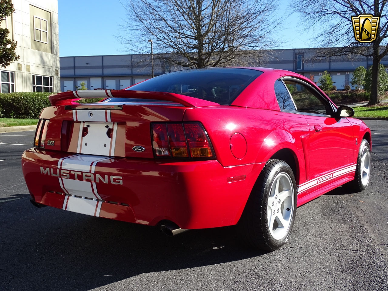824 Miles Only: 1999 Ford Mustang Cobra SVT Is Red With Fury For Not Being Driven