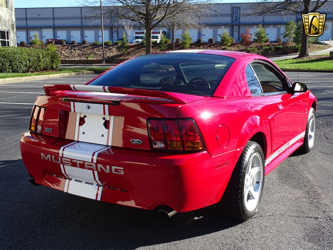 824 Miles Only: 1999 Ford Mustang Cobra SVT Is Red With Fury For Not Being Driven