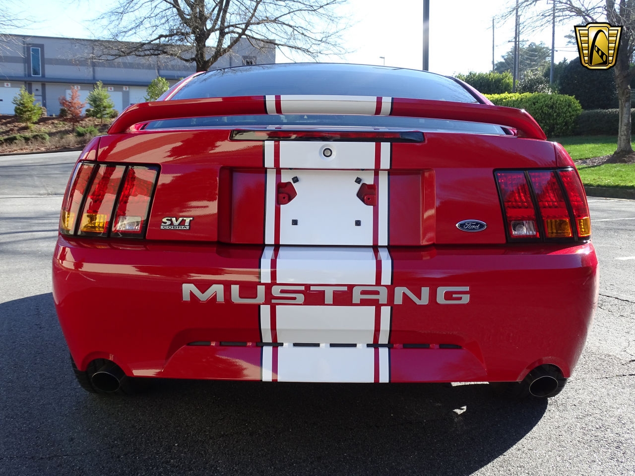 824 Miles Only: 1999 Ford Mustang Cobra SVT Is Red With Fury For Not Being Driven