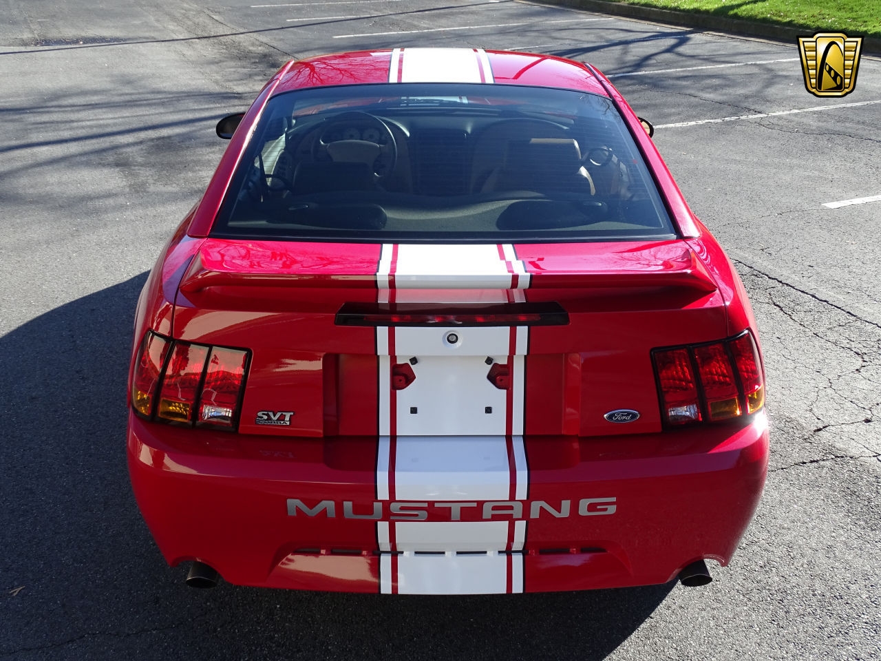 824 Miles Only: 1999 Ford Mustang Cobra SVT Is Red With Fury For Not Being Driven