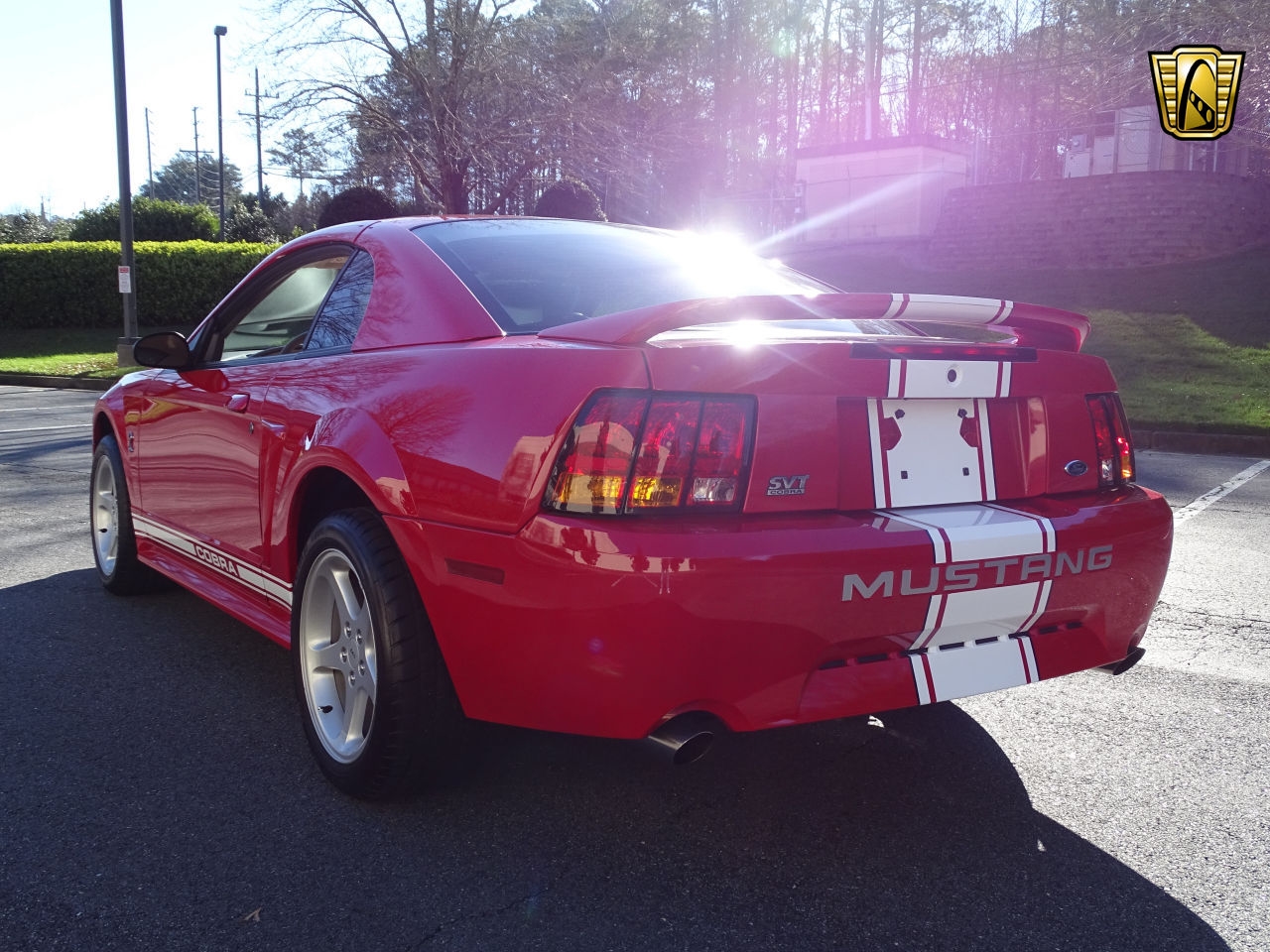 824 Miles Only: 1999 Ford Mustang Cobra SVT Is Red With Fury For Not Being Driven