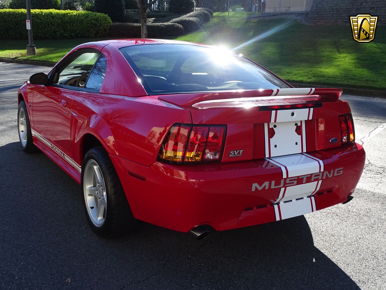 824 Miles Only: 1999 Ford Mustang Cobra SVT Is Red With Fury For Not Being Driven