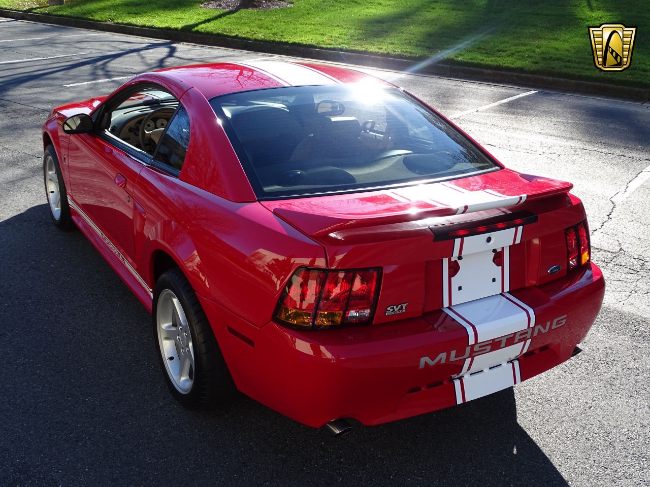 824 Miles Only: 1999 Ford Mustang Cobra SVT Is Red With Fury For Not Being Driven
