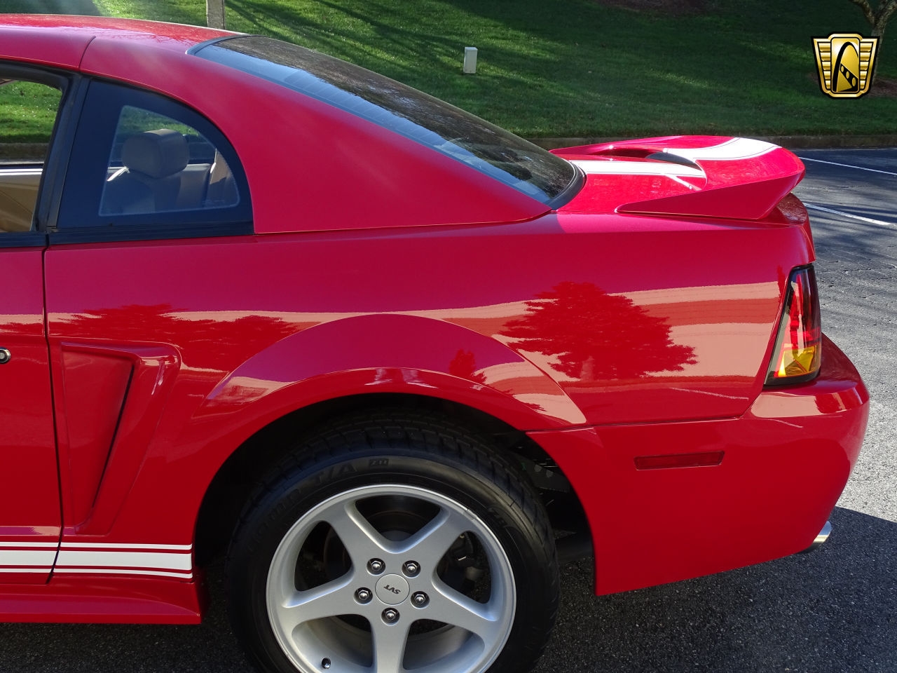 824 Miles Only: 1999 Ford Mustang Cobra SVT Is Red With Fury For Not Being Driven