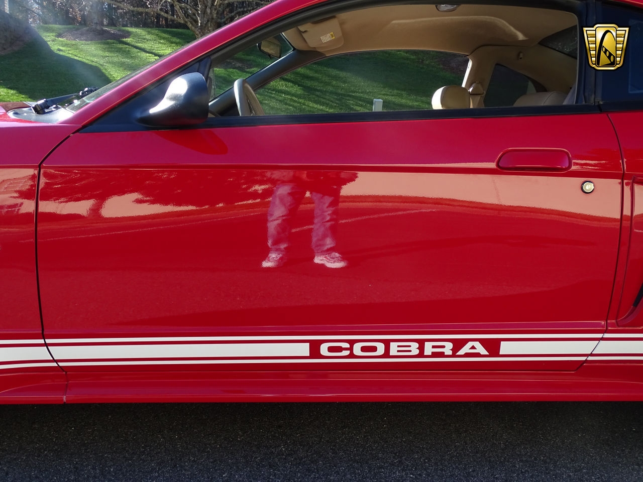824 Miles Only: 1999 Ford Mustang Cobra SVT Is Red With Fury For Not Being Driven