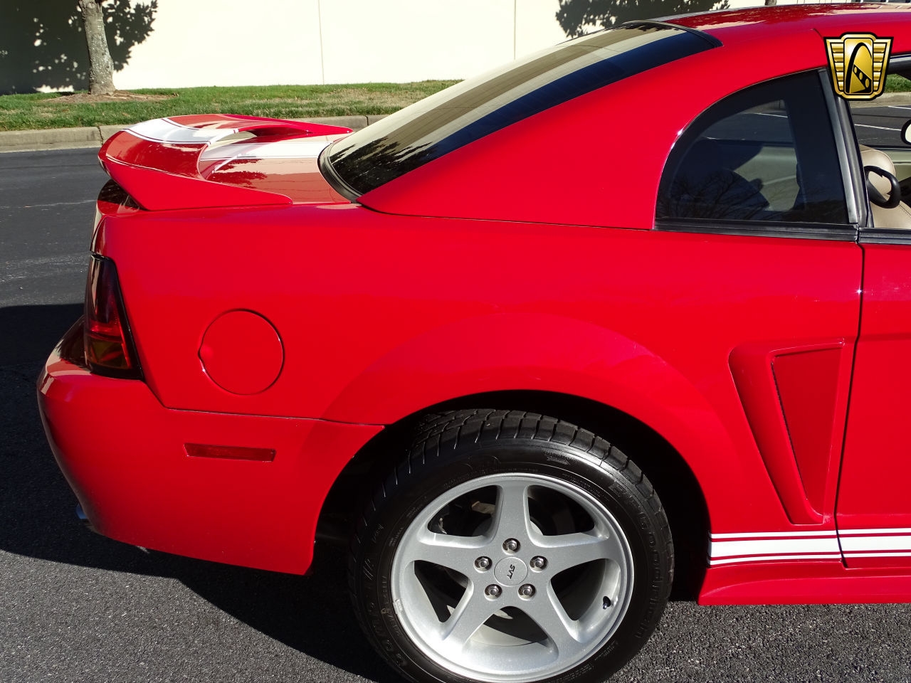 824 Miles Only: 1999 Ford Mustang Cobra SVT Is Red With Fury For Not Being Driven