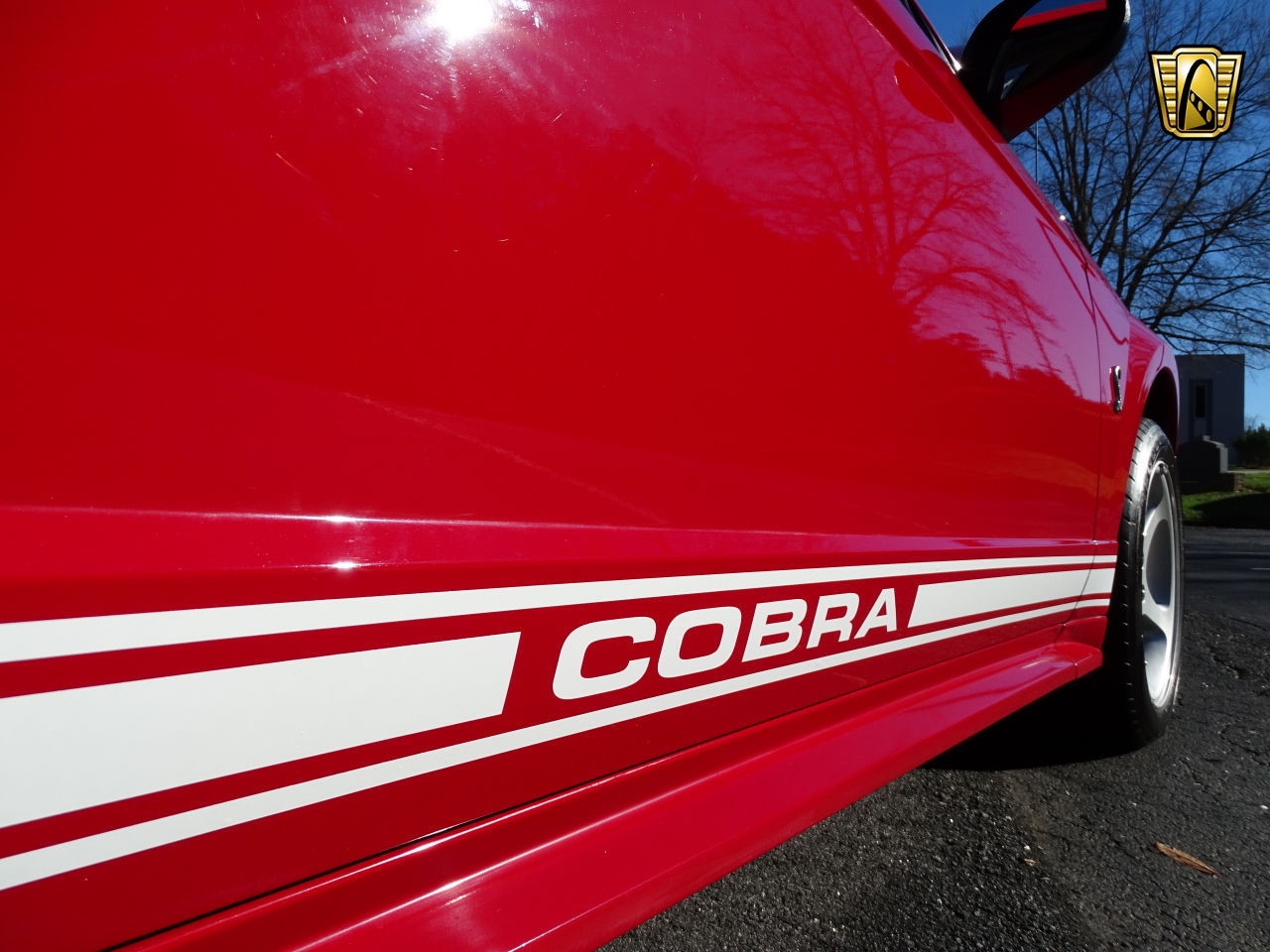 824 Miles Only: 1999 Ford Mustang Cobra SVT Is Red With Fury For Not Being Driven