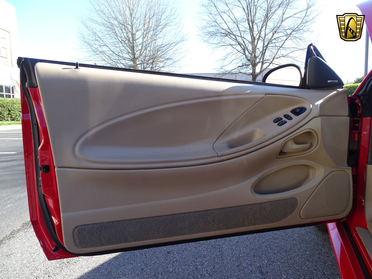 824 Miles Only: 1999 Ford Mustang Cobra SVT Is Red With Fury For Not Being Driven