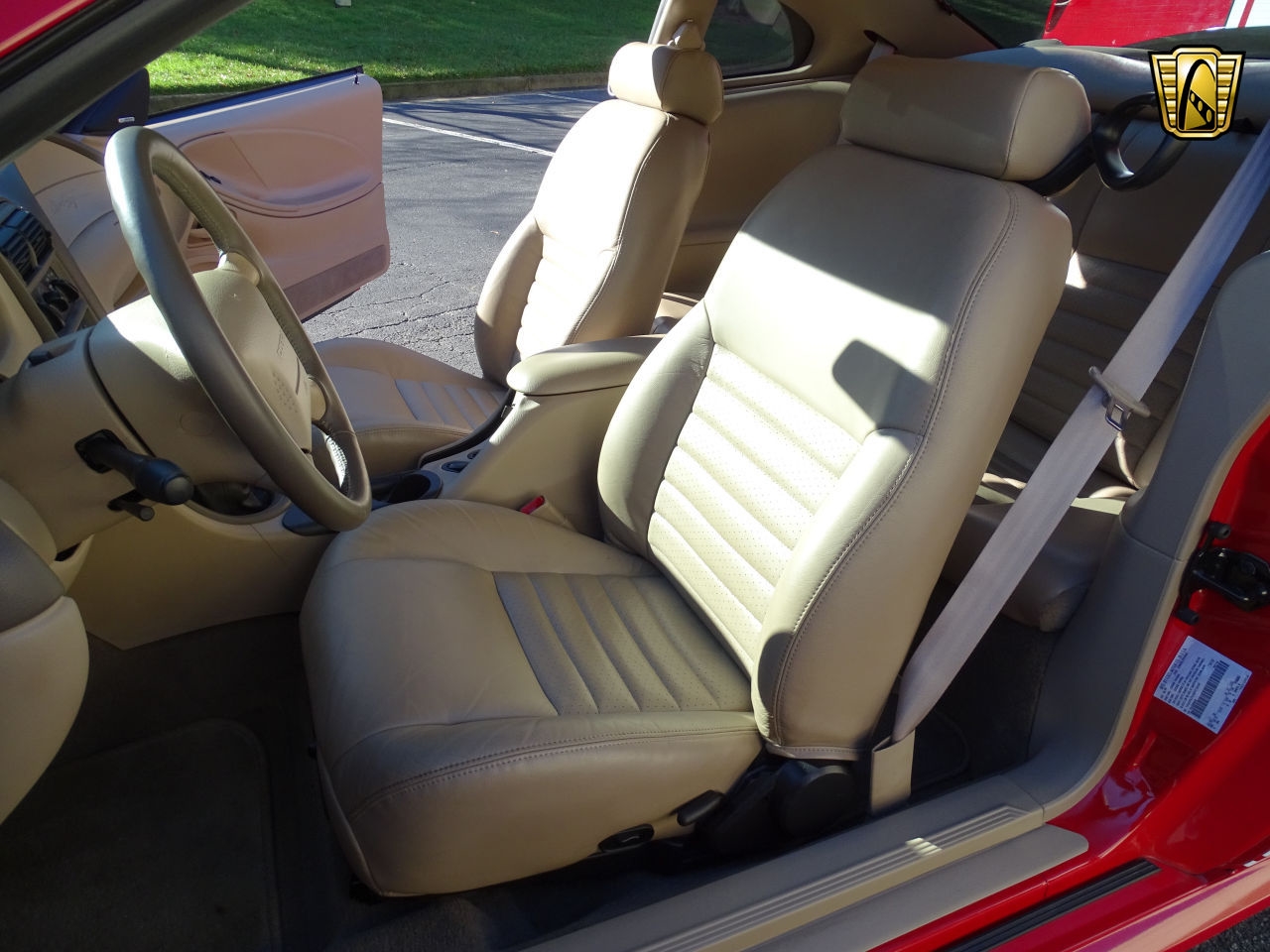 824 Miles Only: 1999 Ford Mustang Cobra SVT Is Red With Fury For Not Being Driven