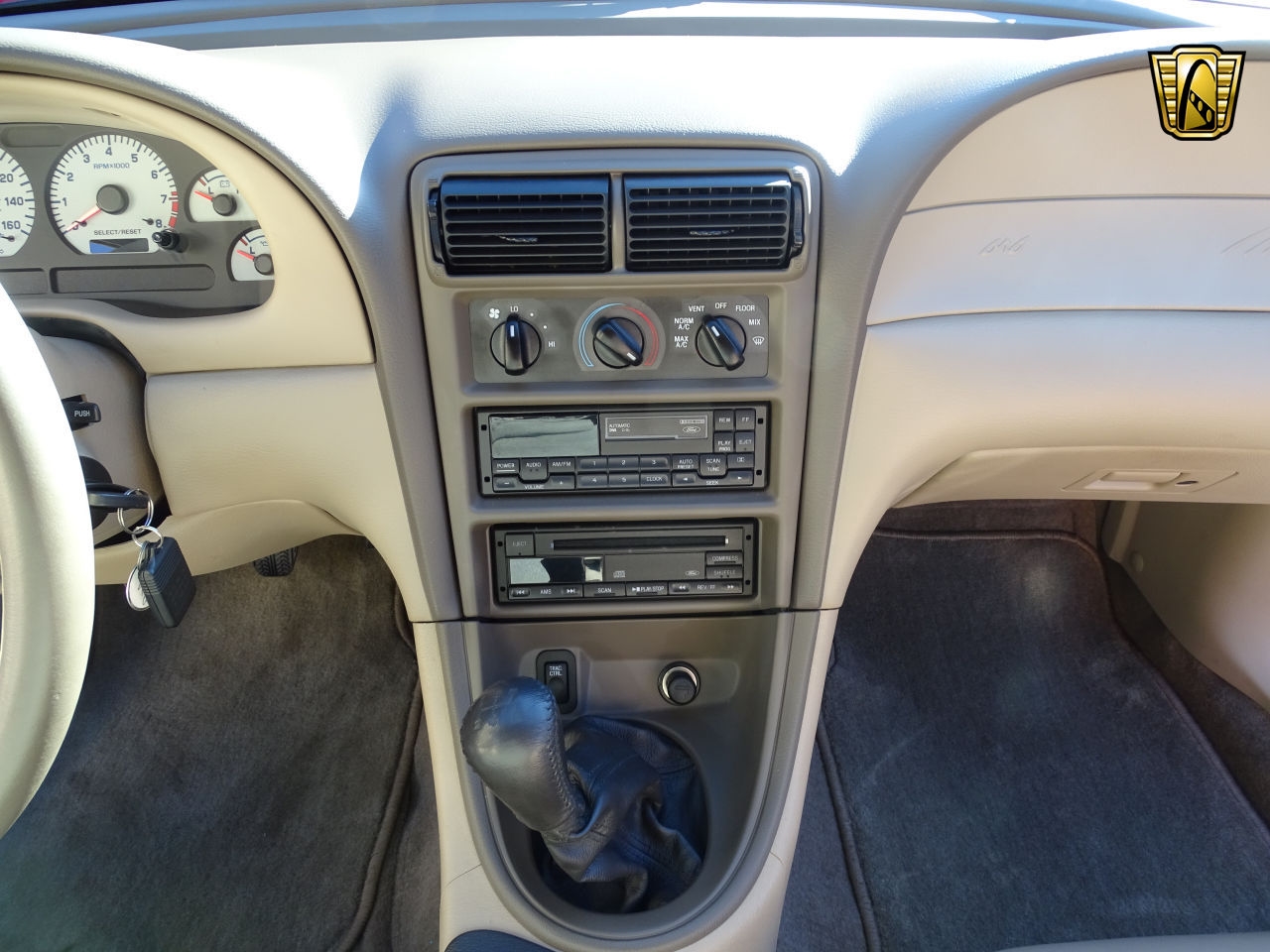 824 Miles Only: 1999 Ford Mustang Cobra SVT Is Red With Fury For Not Being Driven