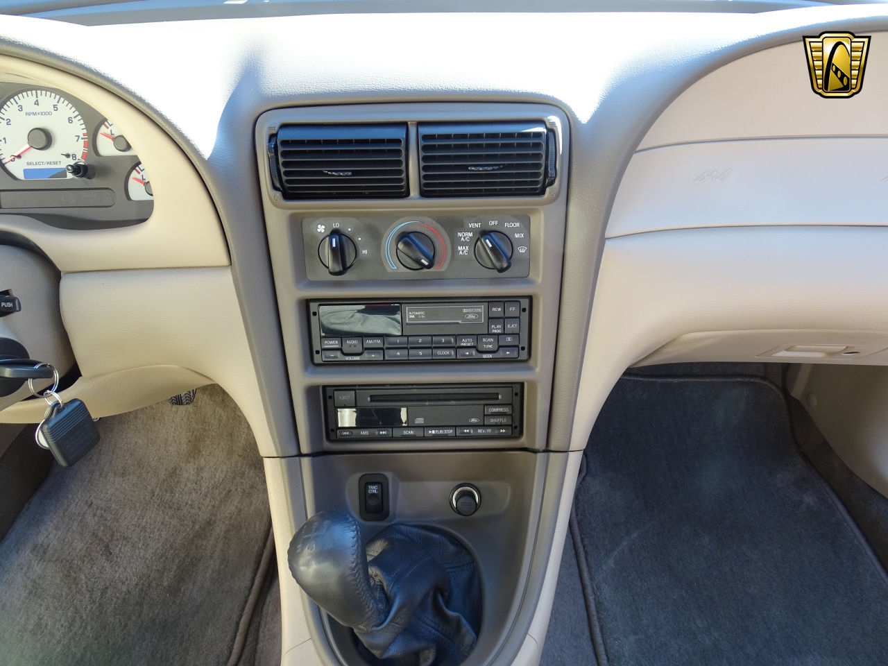 824 Miles Only: 1999 Ford Mustang Cobra SVT Is Red With Fury For Not Being Driven