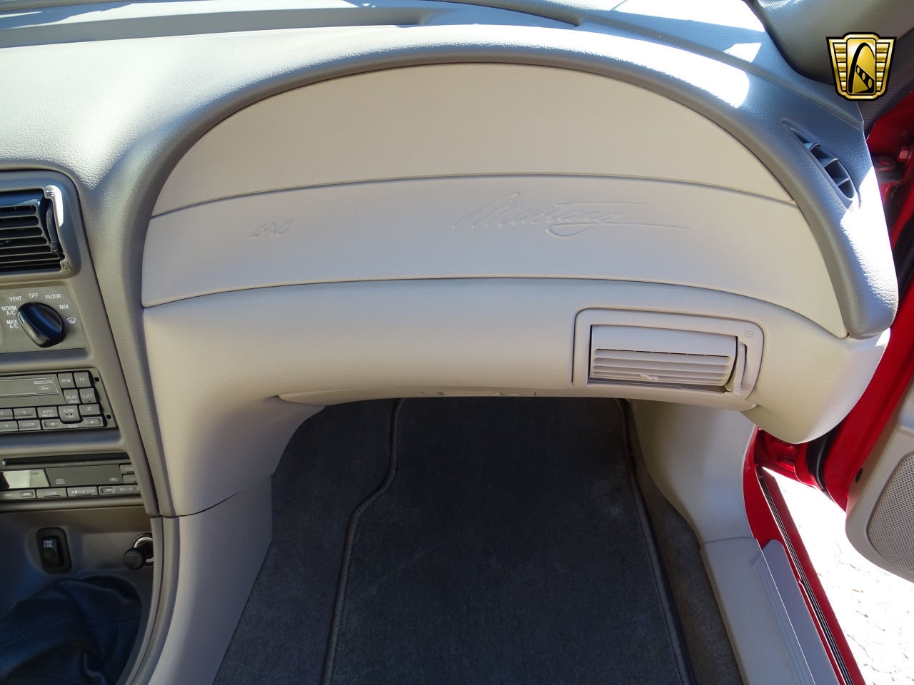 824 Miles Only: 1999 Ford Mustang Cobra SVT Is Red With Fury For Not Being Driven